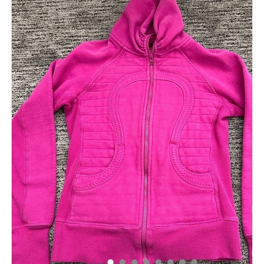 Vintage Lululemon Calm and Cozy zip Hoodie Jacket!  Quiet luxury, Athletic sz L